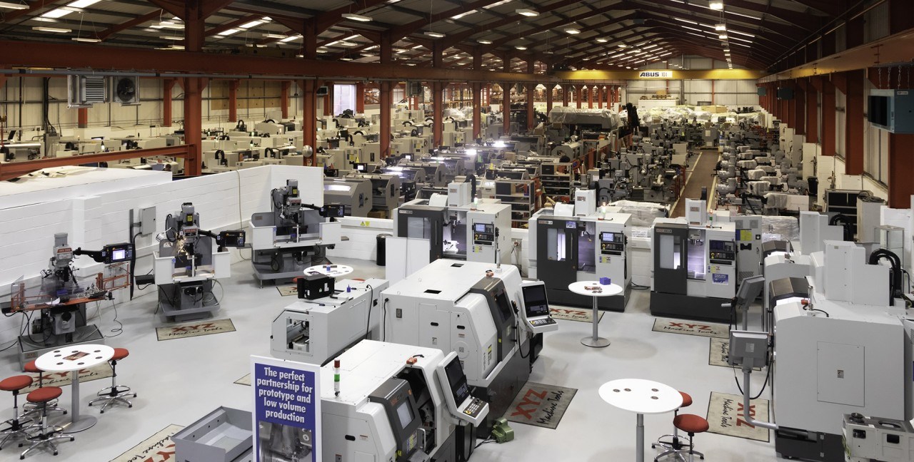 XYZ Machine tools esclusiva distribuzione in Italia